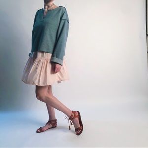 UO Beachy Sea Foam Green Top